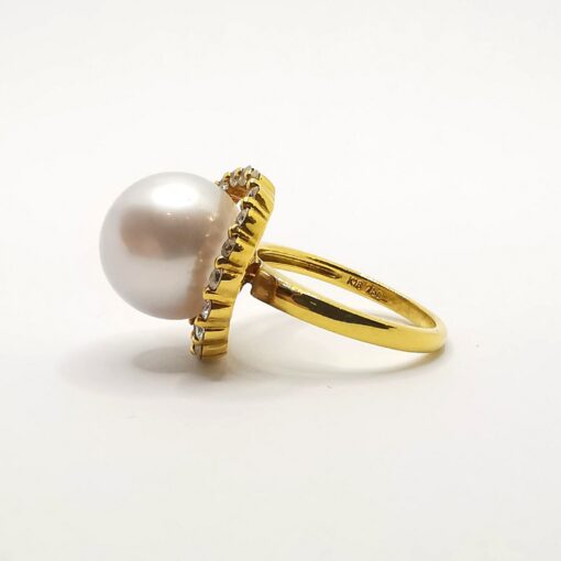 Handmade Freshwater Pearl Ring BA0219 - Image 2