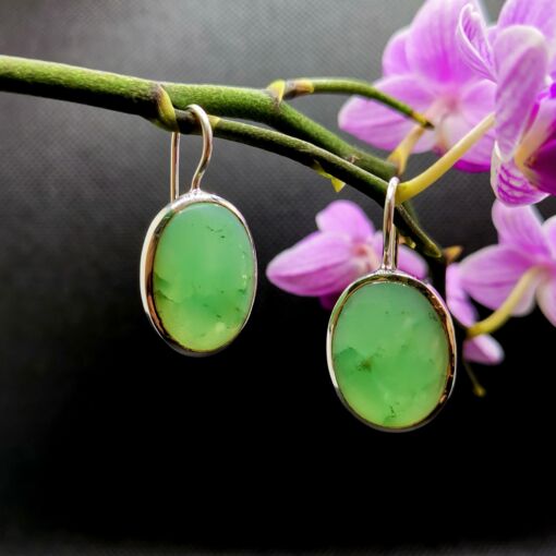 Chrysoprase Earrings BD0231