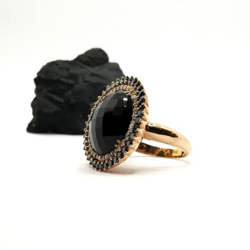 Black & White Diamond Ring BA0294